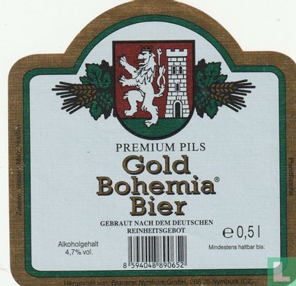 Gold Bohemia beer