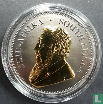 South Africa 1 krugerrand 2017 (coloured) "50th anniversary of the krugerrand" - Image 2