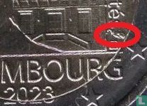 Luxemburg 2 euro 2023 (hoorn des overvloeds) "175th anniversary 1848 Constitution and the Chamber of Deputies" - Afbeelding 3
