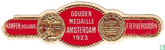 Gouden Medaille Amsterdam 1923 - Kampen, Holland - F.R.P. Verdoorn - Image 1