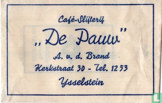 Cafe Slijterij "De Pauw" - Afbeelding 1