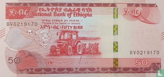 Ethiopië 50 Birr - Afbeelding 1
