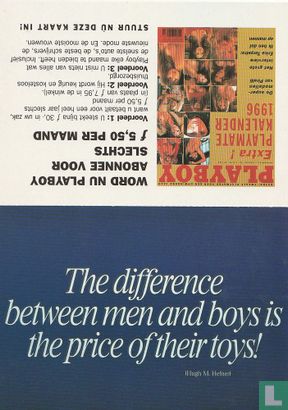A000226 - Playboy "The difference between men and boys is the price" - Image 5