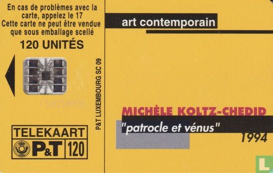 Michéle Koltz-Chedid ''Patrocle et vénus'' 1994 - Afbeelding 1