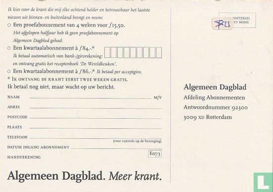 A000124 - Algemeen Dagblad "De culturen. De avonturen. De reizen. De verhalen." - Bild 3