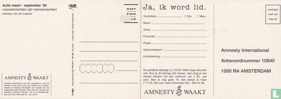A000105 - Amnesty International "Women's rights are human rights" - Afbeelding 6