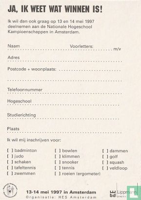 A000510a - Nationale Hogeschool Kampioenschappen "De Smaak Van Winnen"  - Image 3