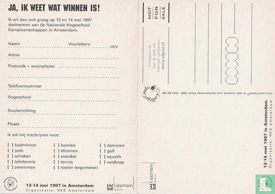 A000510a - Nationale Hogeschool Kampioenschappen "De Smaak Van Winnen"  - Image 6