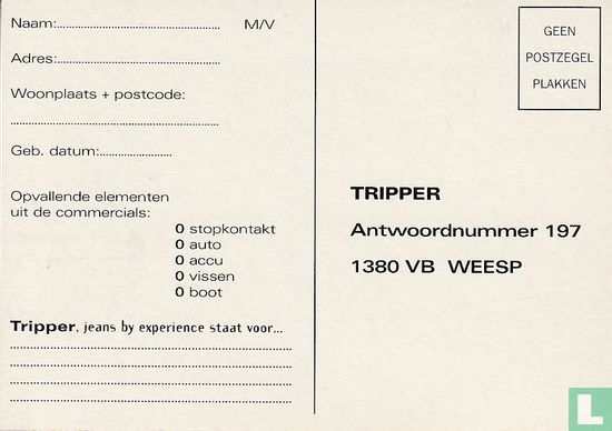A000279 - Tripper jeans "Jeans by experience" - Afbeelding 3