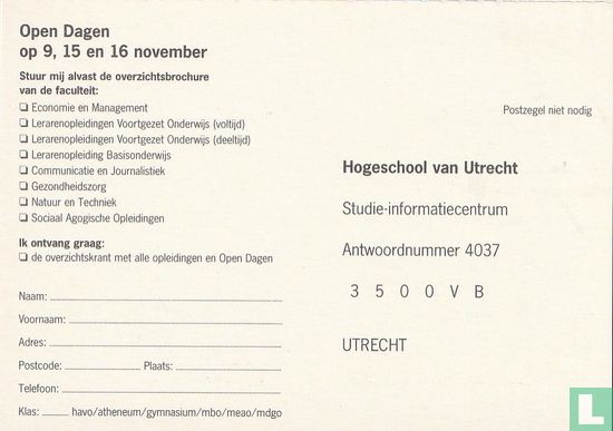 A000433 - Hogeschool van Utrecht "Afspraakje maken?" - Image 3
