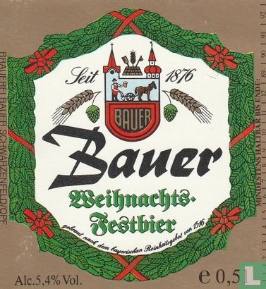 Bauer Weihnachts-Festbier