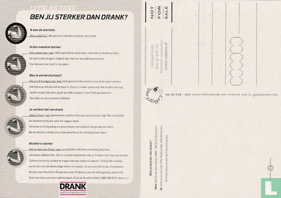 A000615 - Alcohol Infolijn "Ben Jij Sterker Dan Drank?" - Afbeelding 6