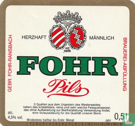 Fohr Pils