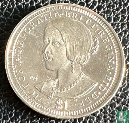 British Virgin Islands 1 dollar 2006 "Queen Victoria" - Image 2