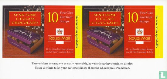 Send some 1st Class Chocolates