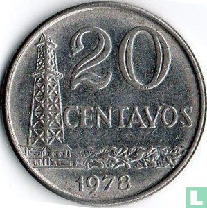 Brazilië 20 centavos 1978 - Afbeelding 1