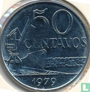 Brazil 50 centavos 1979 - Image 1