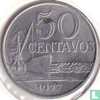 Brésil 50 centavos 1977 - Image 1