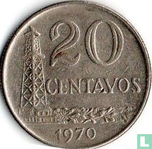 Brazilië 20 centavos 1970 - Afbeelding 1