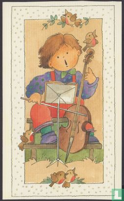 Jongen met cello - Afbeelding 1