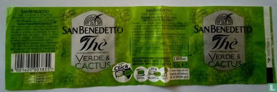 : San Benedetto 0,5L thè vert et cactus
