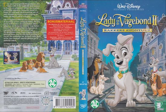 Lady And The Tramp ll : Scamp's Adventure - Walt Disney's DVD