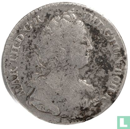 Österreichische Niederlande ¼ Dukaton 1752 (Hand) - Bild 2