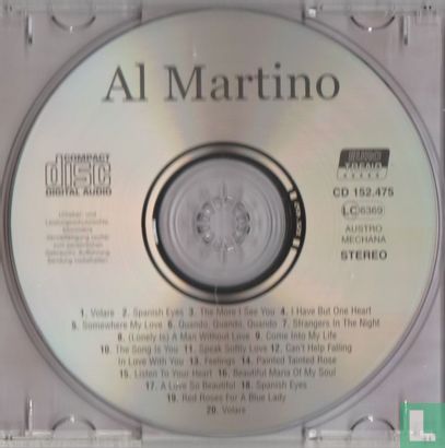 Al Martino Greatest Hits - Image 3