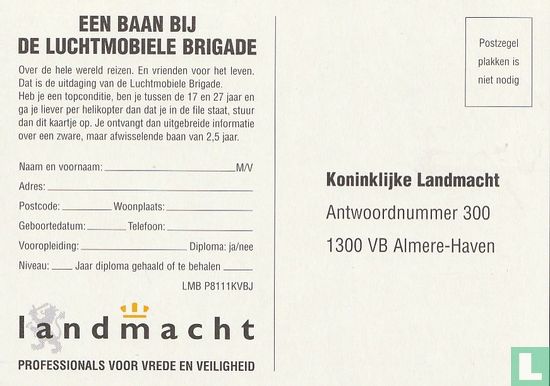 B002312a - Koninklijke Landmacht "Of Sta Je Liever Bij De Bushalte?" - Bild 3