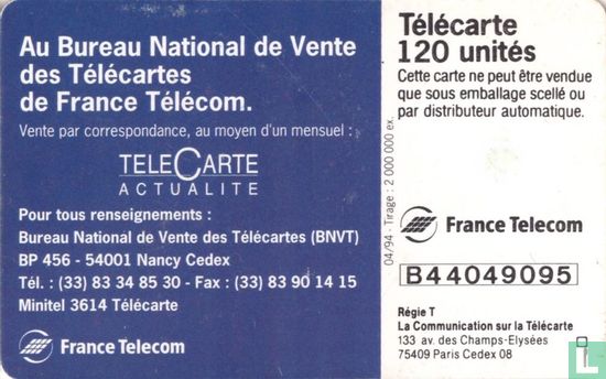 Bureau National de Vente des Télécartes - Afbeelding 2