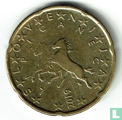 Slovenia 20 cent 2019 - Image 1