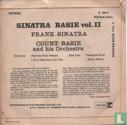 Sinatra - Basie Vol. II - Afbeelding 2