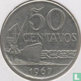 Brésil 50 centavos 1967 - Image 1