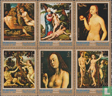 Schilderijen Adam en Eva