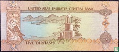Verenigde Arabische Emiraten 5 Dirhams - Afbeelding 2