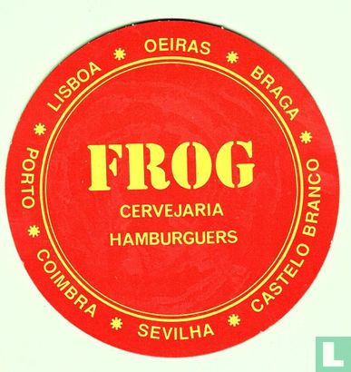 Frog cervejaria hamburgers