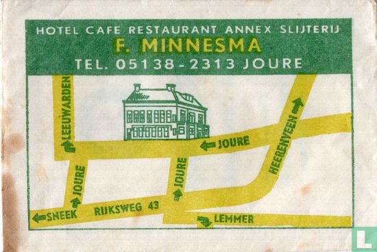 Hotel Cafe Restaurant annex Slijterij F. Minnesma - Image 1