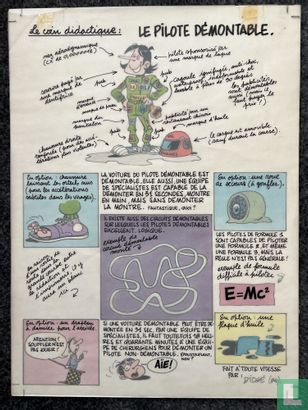 Didgé originele tekening in kleur - Afbeelding 1