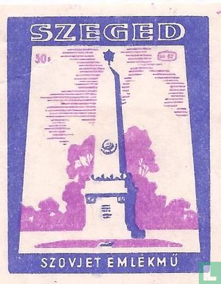 Szeged - Szovjet Emlékmü