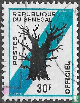 Baobab. (Officieel postzegel))