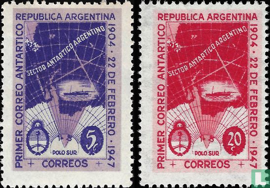 43 Jahre Argentinier - Antarktische Post