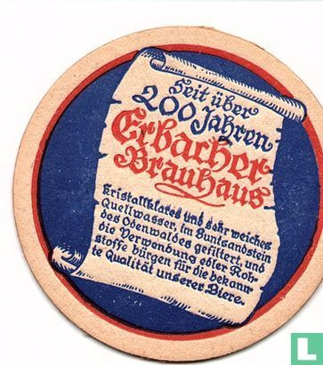 Erbacher Bier 10,7 cm - Bild 1