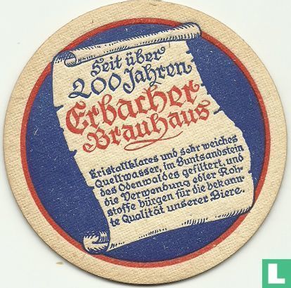 Erbacher Brauhaus 9,5 cm - Afbeelding 1