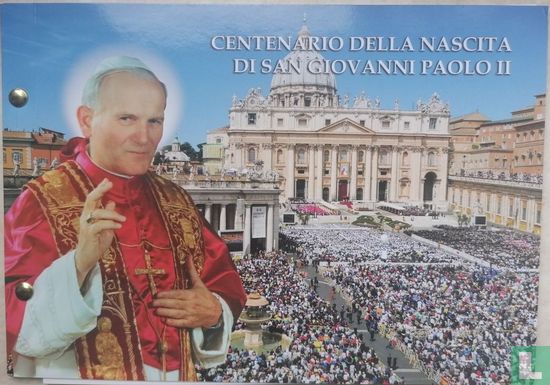 Vatikan 2 Euro 2020 (Numisbrief) "100th anniversary Birth of pope John Paul II" - Bild 3