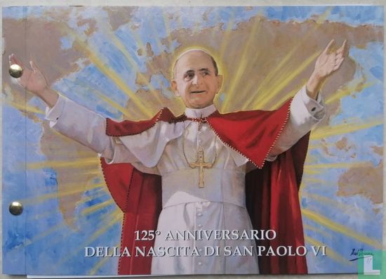 Vatican 2 euro 2022 (Numisbrief) "125th anniversary Birth of Pope Paul VI" - Image 3