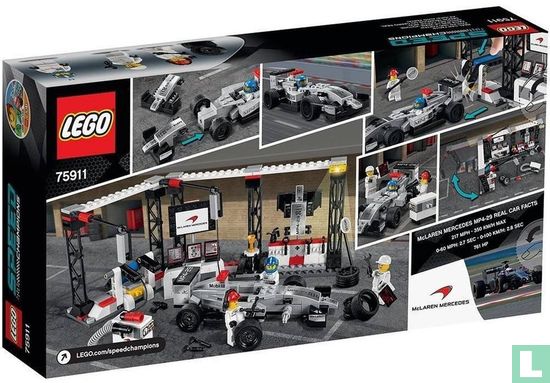 Lego 75911 McLaren Mercedes Pit Stop - Image 2