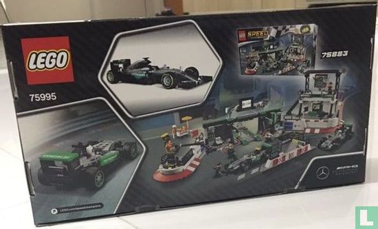 Lego 75995 Mercedes AMG Petronas Team Gift 2017 - Bild 2