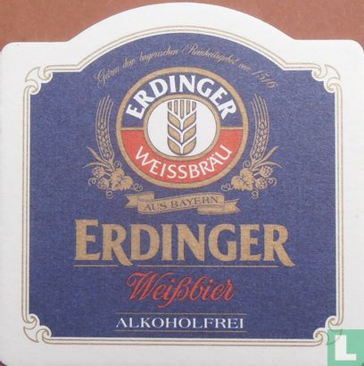 Erdinger Weißbier Alkoholfrei / Weißbier - Bild 1