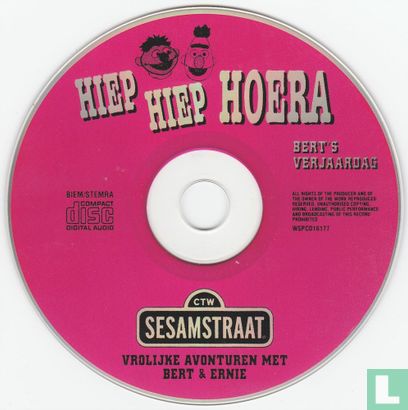 Hiep Hiep Hoera (Vrolijke Avonturen met Bert & Ernie) - Bert's verjaardag - Afbeelding 3