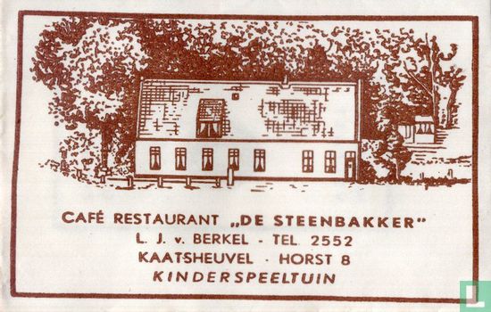 Cafe Restaurant "De Steenbakker" - Image 1